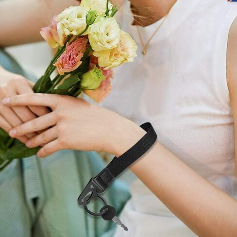 Idakekiy Wristlet Strap for Key, Hand Wrist Lanyard Key Chain Holder for Men and Women in Kuwait