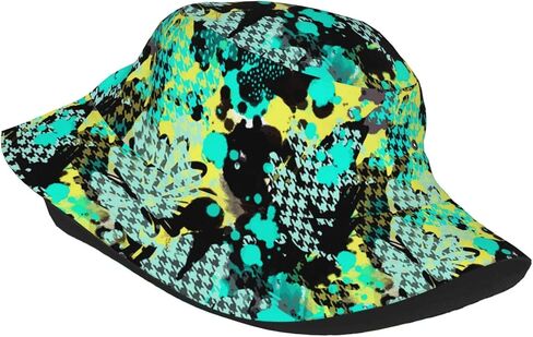 Bucket Hat for Men Women Funny Sun Hat 80s 90s, Packable Lightweight Outdoor Cap for Summer Beach Travel Headwear in Saudi Arabia