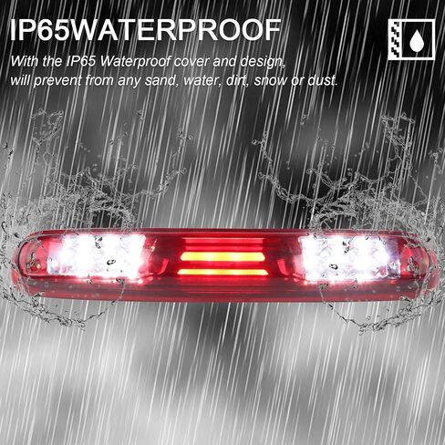 For 07-13 Chevy Silverado/GMC Sierra 1500 2500HD 3500HD High Mount Stop Light 3rd Brake Cargo Pickup Light,Center Tail Light Lamp in Saudi Arabia