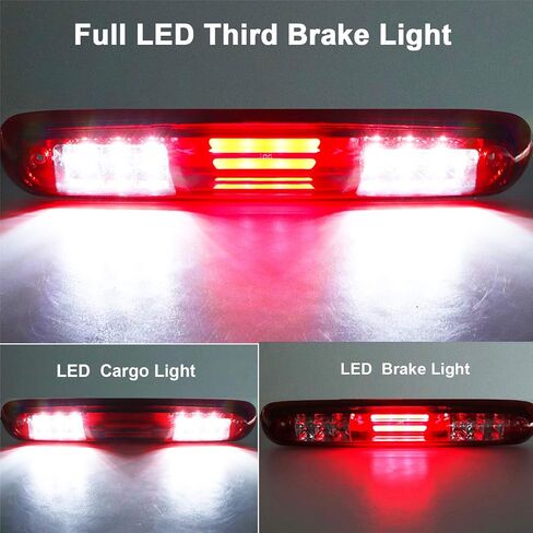 For 07-13 Chevy Silverado/GMC Sierra 1500 2500HD 3500HD High Mount Stop Light 3rd Brake Cargo Pickup Light,Center Tail Light Lamp in Saudi Arabia