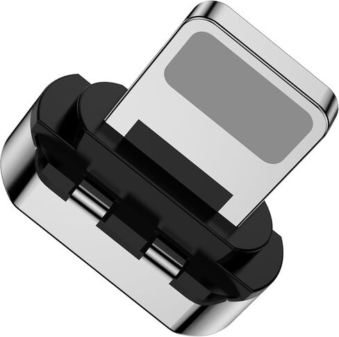 ZBF 10 دبابيس رأس موصل مغناطيسي لأجهزة Android USB-C (4 عبوات)، كابل شحن مغناطيسي 5A فقط in Kuwait