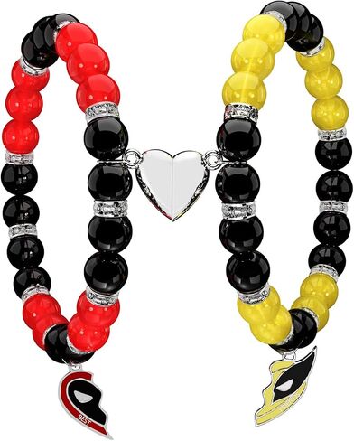 Best Friendship Bracelets Touch Matching Couples Bracelets for Long Distance Christmas Valentines Day Birthday Gifts for Sister Bestie Boyfriend in Saudi Arabia