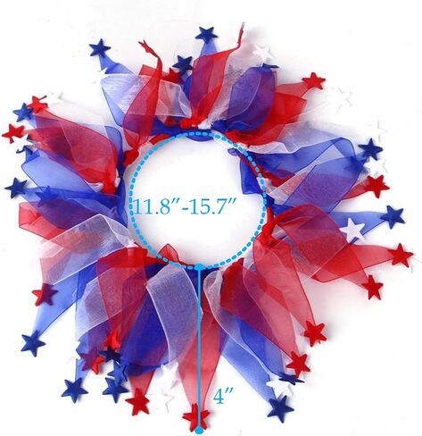 Lionheart glory American Flag Dog Collars Elastic Fancy Holiday Accessory for Dogs Pet Costume for 4 of July Party in Saudi Arabia
