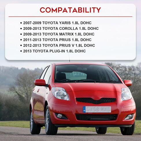 مجموعة سلسلة التوقيت PUENGSI متوافقة مع 2007-2009 Yaris 1.8L DOHC، 2009-2013 Corolla 1.8L DOHC، 2009-2013 Matrix 1.8L DOHC، 2011-2013 Prius 1.8L DOHC، 2012-2013 Prius V 1.8L DOHC والمزيد in Kuwait