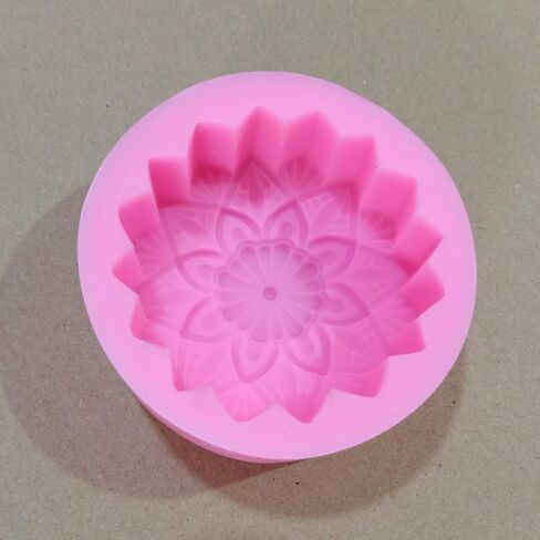 Kaleidoscope Silicone Soap Molds Handcraft Soap Candle Wax Mould Resin Epoxy Gypsum Crafts Silicone Mold in Saudi Arabia