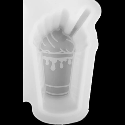 2 Pcs Set Freshie Silicone Mold Car Freshie Mold for Aroma Beads DIY Handmade Freshies Mould (4-Cow + 4-Cup) in Saudi Arabia