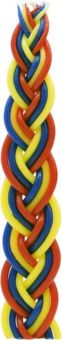 The Dreidel Company Handcrafted Havdalah Candle (Multi Color Red/White/Blue, 2-Pack) in Saudi Arabia