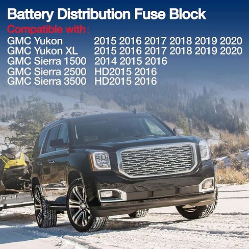 استبدال صندوق كتلة الصمامات لتوزيع البطارية GM 84354716 22985570 23150676 Fit Silverado Sierra 1500 2500HD 3500HD 2014-2016، Fit GMC Yukon Chevy Tahoe Suburban Cadillac Escalade 2015-2020 in Kuwait