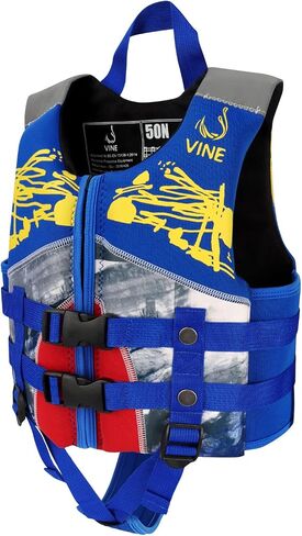 Vine Kids Swim Vest, Ideal Buoyancy Swimming Aid for Boys, Girls and Toddlers, Pink, M/3-5 Years in Saudi Arabia