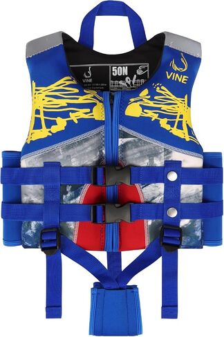 Vine Kids Swim Vest, Ideal Buoyancy Swimming Aid for Boys, Girls and Toddlers, Pink, M/3-5 Years in Saudi Arabia