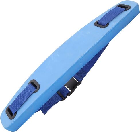 Swim Belt, 26.8x5.2x1.6in EVA Core Strength Water Aerobics Keep Balance Ergonomic Swimming Training Aid, Adjustable Comfortable Portable Floatation Belt for Kids Beginners, Youth, Adults, Athletes in Saudi Arabia