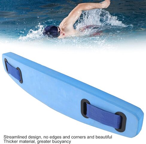 Swim Belt, 26.8x5.2x1.6in EVA Core Strength Water Aerobics Keep Balance Ergonomic Swimming Training Aid, Adjustable Comfortable Portable Floatation Belt for Kids Beginners, Youth, Adults, Athletes in Saudi Arabia