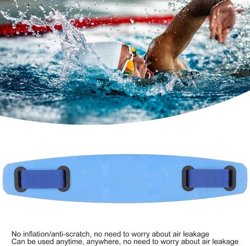 Swim Belt, 26.8x5.2x1.6in EVA Core Strength Water Aerobics Keep Balance Ergonomic Swimming Training Aid, Adjustable Comfortable Portable Floatation Belt for Kids Beginners, Youth, Adults, Athletes in Saudi Arabia
