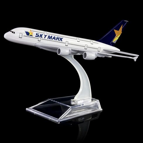 Skymark ايرباص 380 سبيكة معدنية طائرة نموذجية هدية عيد ميلاد نماذج الطائرة هدية عيد الميلاد 1:400 in Kuwait