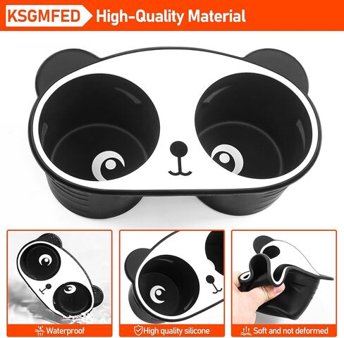 حامل الكأس لطراز تسلا 3/Y وحدة التحكم المركزية كأس إدراج 2023 2022 2021 ترقية حامل الكأس الباندا المنظم صينية تخزين in Kuwait