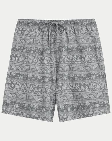 CARIBBEAN JOE Men's Lightweight Sleepwear Pajama Shorts, 100% Cotton Pjs with Fun Aztec Print, Sleep Bottoms in Saudi Arabia