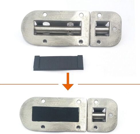 keehui Marine 316 Stainless Steel Heavy Duty 2-3/8 Inch Locker Latch Slide Barrel Bolt for Marine Boat Window/Door/Hatch/Cabinet in Saudi Arabia