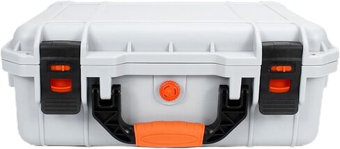 حافظة صلبة لهاتف Apple Vision Pro، حقيبة حمل مدمجة للسفر والتخزين المنزلي، حافظة مقاومة للماء VR متوافقة مع Apple Vision Pro، ملحقات Apple Vision Pro المتميزة، فضي in Kuwait