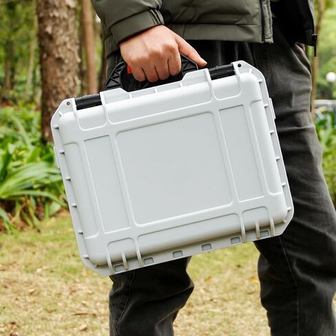 حافظة صلبة لهاتف Apple Vision Pro، حقيبة حمل مدمجة للسفر والتخزين المنزلي، حافظة مقاومة للماء VR متوافقة مع Apple Vision Pro، ملحقات Apple Vision Pro المتميزة، فضي in Kuwait