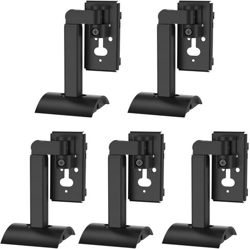 طقم حامل حامل مثبت على الحائط/السقف مكون من 5 قطع لسلسلة Bose UB-20 II، متوافق مع أنظمة الترفيه المنزلي بمكبر صوت 5.1 من Bose (غير مناسب لأسلوب الحياة 650)، أسود in Kuwait