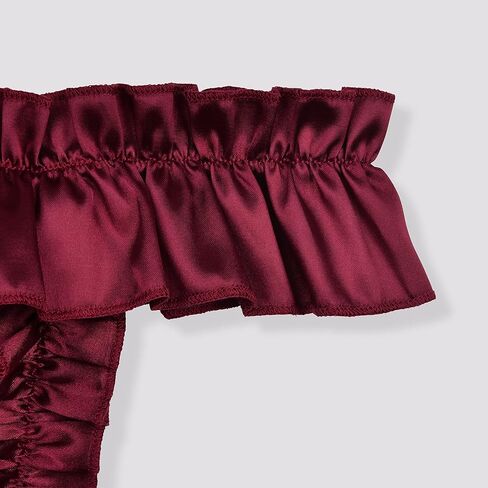 Satini Men's Satin Ruffle Bow Thong Sissy Knickers Briefs Jockstrap Panties in Kuwait