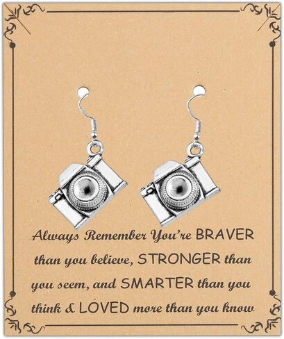 FUSTMW Photographer Gift Camera Infinity Love Charm Y Necklace Travel Jewelry Photography Gifts in Saudi Arabia