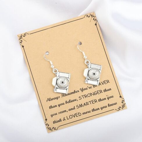 FUSTMW Photographer Gift Camera Infinity Love Charm Y Necklace Travel Jewelry Photography Gifts in Saudi Arabia