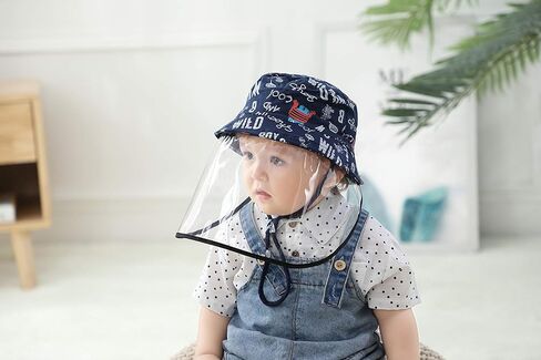 قبعات الحماية من الشمس، قبعة الشمس لكامل الوجه، قبعة الشمس القابلة للإزالة للأطفال الرضع in Kuwait