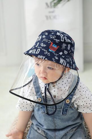 قبعات الحماية من الشمس، قبعة الشمس لكامل الوجه، قبعة الشمس القابلة للإزالة للأطفال الرضع in Kuwait