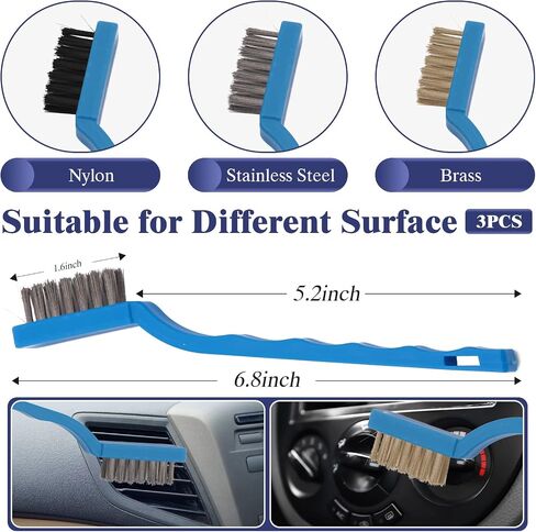 Car Wash Kit - Detailing Cleaning Kit, Auto Detail Supplies Tools with Wheel Drill Brush Set, Car Polishing Kit, Washing Mitt, 24PCS Vehicles Detailing Brushes for Interior, Exterior, Tires in Saudi Arabia