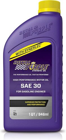 Royal Purple (06030-6PK API-Licensed Heavy Duty SAE 30 High Performance Synthetic Motor Oil - 1 Quart, (Case of 6) in Saudi Arabia