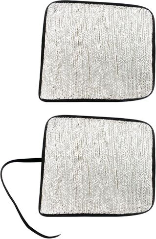 YelloPro Side Window Front Seat Sunshade (Set of 2) Custom Fit for 2021 2022 2023 2024 Ford F-150 F150, Lightning, Regular Cab, Super Cab, Super Crew Cab, UV Reflector Protection (NOT for E-Series) in Kuwait