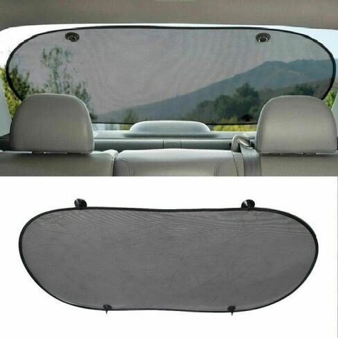 Car Rear Window Sunshade with Suction Cup, Sun UV Rays Protection for Car Back Window in Saudi Arabia