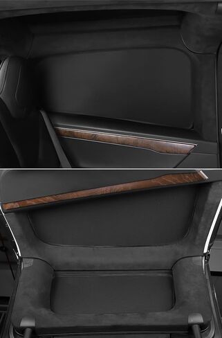 LUCKEASY Skylight Blind تظليل شبكة لـ Tesla Model X 2019-2023 زجاج سقف مظلة للسيارة كوة عمياء شبكة تظليل زوج مع بدلة قماش معتمة (MX-GA33LABCDIS) in Kuwait