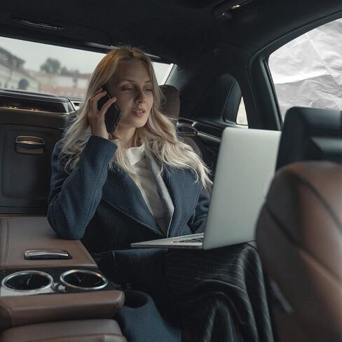 8sanlione 4 قطع من ظلال الشمس للنافذة الجانبية للسيارة، مظلات شمسية مغناطيسية واقية من الشمس وستائر عازلة للحرارة، حماية من الأشعة فوق البنفسجية للسيارات، أغطية تعتيم للخصوصية للنوم وتغيير الملابس وأخذ قيلولة in Kuwait