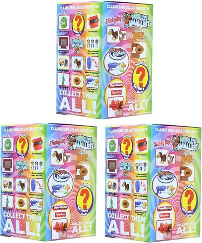 Worlds Smallest Classic Novelty Toy Series 4 Surprise Box - 3 Count in Saudi Arabia