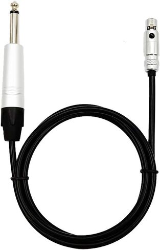 جيتار كهربائي صوتي صغير XLR إلى 1/4 كابل أداة بديلة لنظام akg حزمة جيب الجسم جهاز إرسال لاسلكي in Kuwait