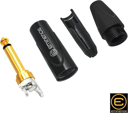 WORLDS BEST CABLES 18 Foot - Gotham GAC-1 Ultra Pro - Premium, Low-Capacitance Guitar Bass Instrument Cable - with Straight to Angled 1/4 Inch Eminence Gold Plated Connectors in Saudi Arabia