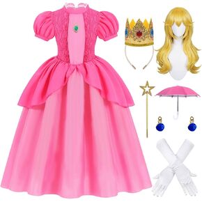 ZIW Blue Princess Costume for Girls Star Themed Blue Dress Galaxy Princess Outfit for Halloween Birthday Party Dress Up in Saudi Arabia