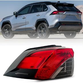 For RAV4 Tail Light Compatible with 2019 2020 2021 2022 2023 2024 2024 Toyota RAV4 Hybrid Outer Tail light Rear Lamp Passenger Side (Right Side Outer) in Saudi Arabia
