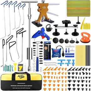 Super PDR Paintless Dent Rods Repair Tools, Stainless Steel Dent Removal Rods with Professional Dent Repair Kit, Paintless Repair of 99% of dents for Repairing Hail Damage, Body Dents、Creases in Saudi Arabia