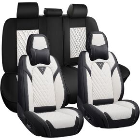Seat Covers for GMC Yukon 2006-2024, Waterproof & Durable Car Seat Covers(Front, Brown Coffee) in Saudi Arabia