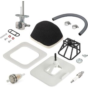 JAVIK Air Filter Kit With Fuel Valve Petcock Spark Plug For Yamaha TTR125 TTR-125 2000-2024 O.E.M# 5HP-14450-00-00 in Kuwait
