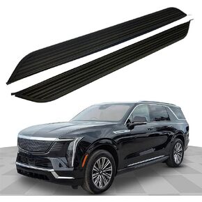 2PCS Running Boards fits for Cadillac Escalade 2021-2026 Side Steps Nerf Bars Rail Accessories Pedal Protector Aluminum with Brackets in Saudi Arabia