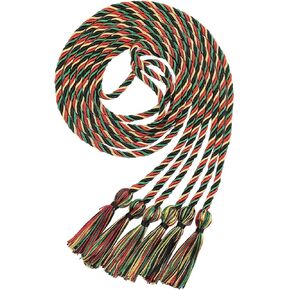 3 Pcs Graduation Cords, Graduation Honor Cord for 2026, Long 68'' Braided Grad Tassel Cords for 2026 Grad College Accessories, Party or Celebration (Blue, White, Gold) in Saudi Arabia
