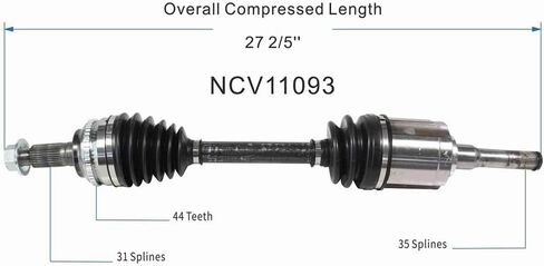 Front Right CV Axle Joint Assembly for Ford Edge 2.0L 2012 2013 2014 Automotive Replacement Constant Velocity Half-Shaft Assemblies in Saudi Arabia