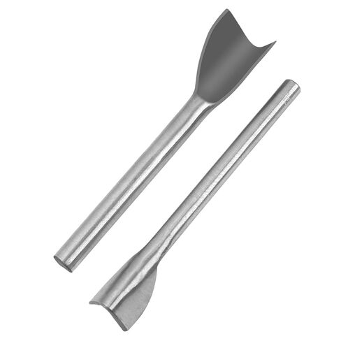 6PCS Leather Punch Set, V Shape Cutter for Leather Craft, Made of Solid Steel, with Semicircle Diameter Mark on Handle, for Wallet Belt Watchband Handbag in Kuwait