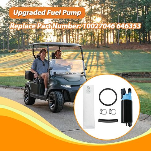 Upgraded Fuel Pump Fit for E-Z-Go Golf Carts for Cushman Utility Vehicles, Replace 10027046 646353 in Saudi Arabia