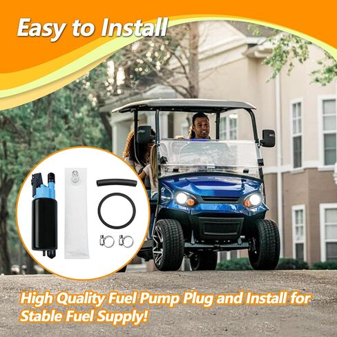 Upgraded Fuel Pump Fit for E-Z-Go Golf Carts for Cushman Utility Vehicles, Replace 10027046 646353 in Saudi Arabia