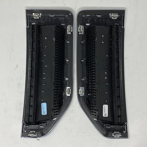 17-22 شعارات OEM Ford Super Duty F-350 Lariat باللون الأسود الكربوني والكروم in Kuwait